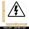 Electrical High Voltage Warning Sign Rubber Stamp for Stamping Crafting Planners